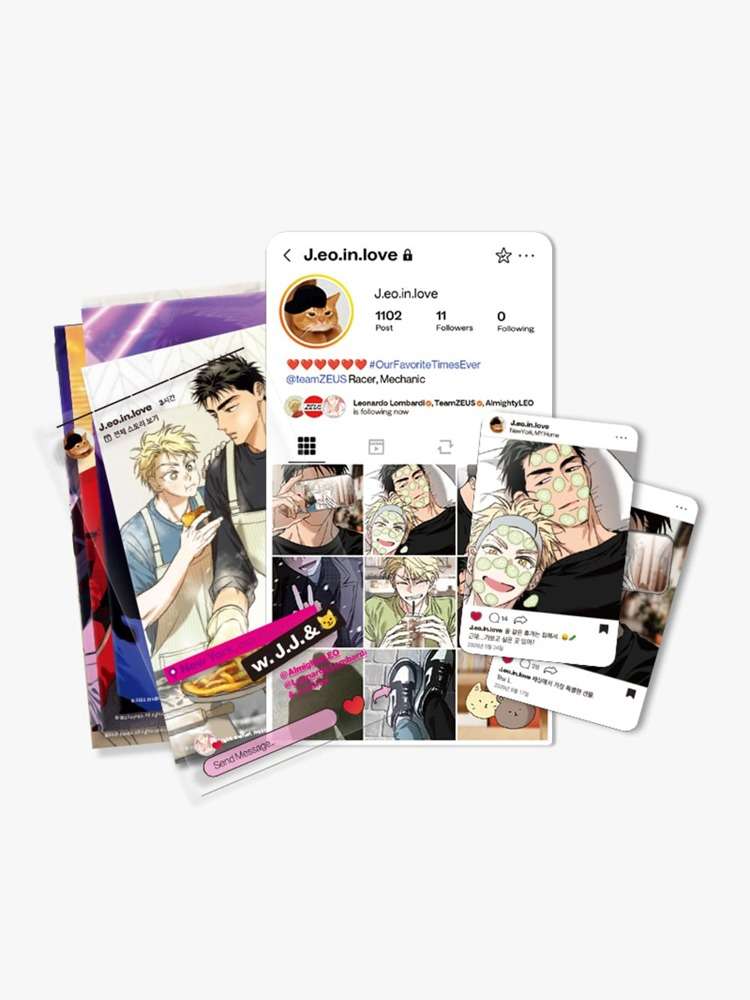 Drivers High J.EO. SNS Sticker Set