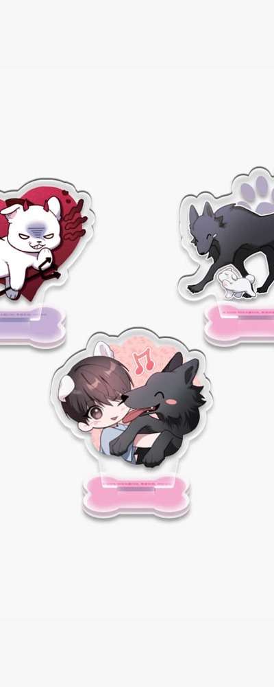 「犬には触るな」コレクション ミニスタンド