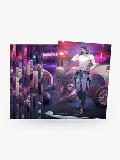 Another Pink Partner Printed Photo Set