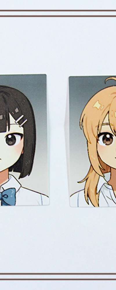 [ジャンアニン・ベクハプ] ウェブトゥーンショップ写真館 半名刺証明写真 2種 / ウェブトゥーン増社