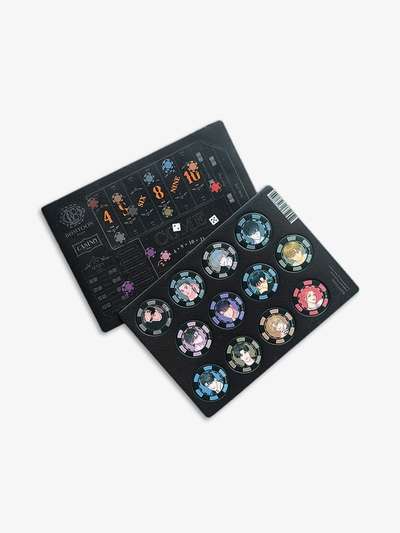 Only Spring Webtoon Plus Casino Chip Magnet Set