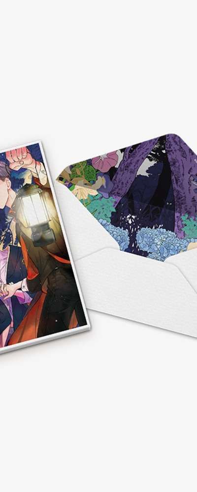 橘伯爵 アコーディオン葉書