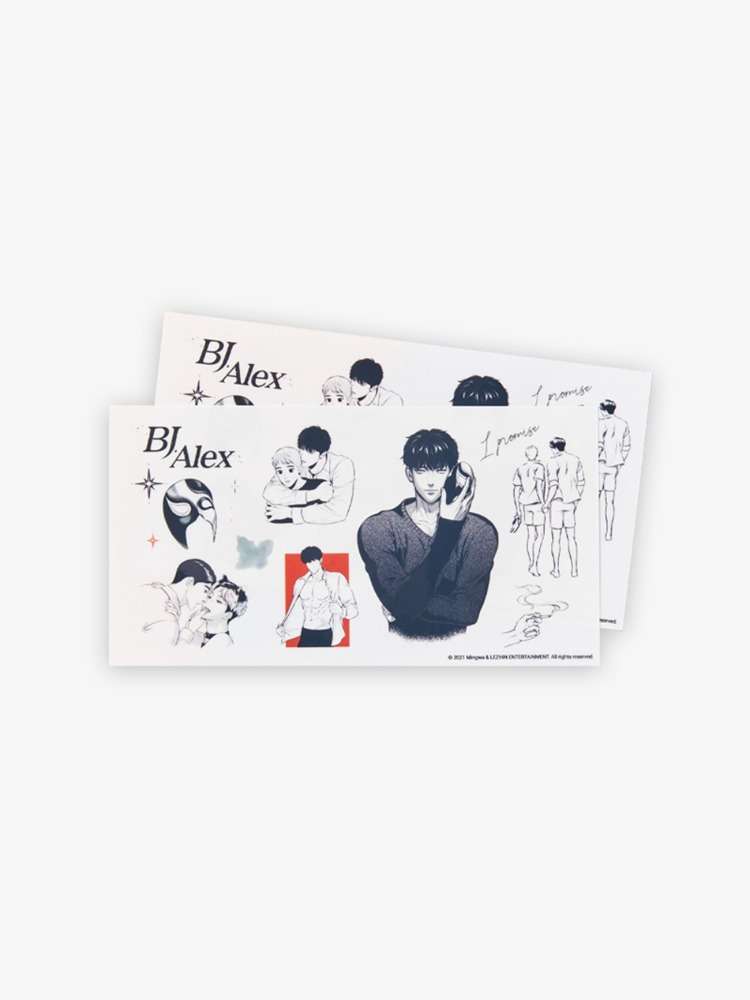 BJ Alex Tattoo Sticker