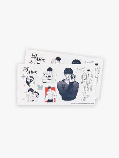 BJ Alex Tattoo Sticker