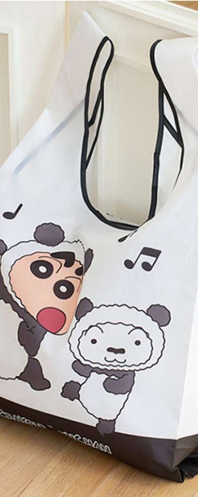 Crayon Shin-chan Character Market Bag Shopping Basket (Panda Shin-chan) 775027