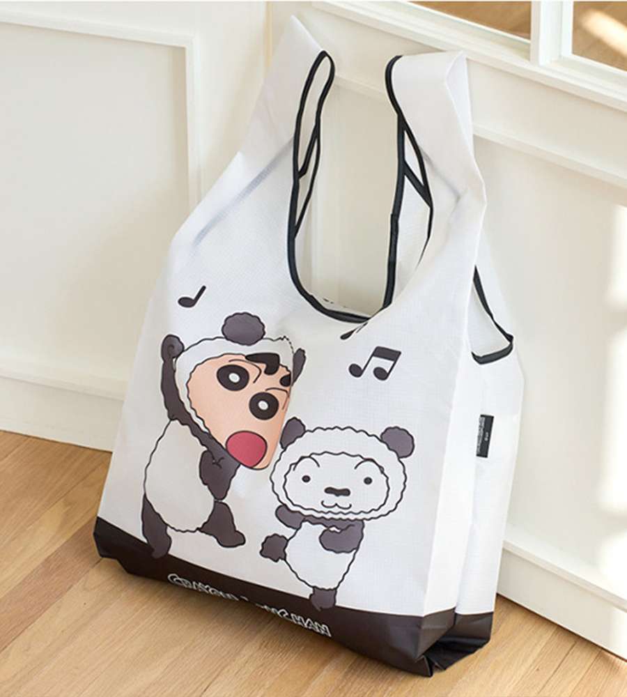 Crayon Shin-chan Character Market Bag Shopping Basket (Panda Shin-chan) 775027