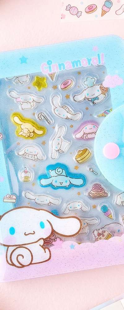 Cinnamoroll Character Candy Bonbon Sticker Binder 837080