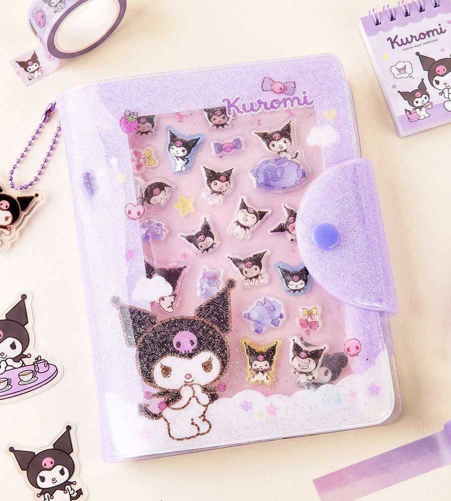 Kuromi Character Candy Bonbon Sticker Binder 837110