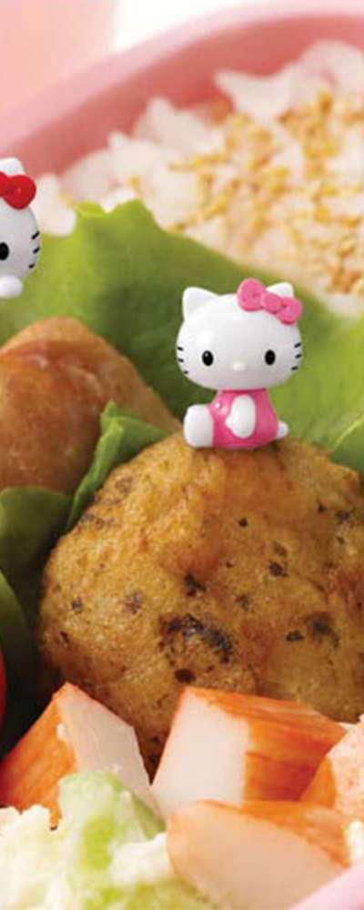 Hello Kitty Character Multi-Purpose Snack Pick (Set of 1) 682636