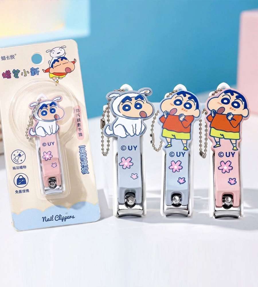 Crayon Shin-chan Character Shin-chan & Whitey Nail Clipper (Random Shipment)