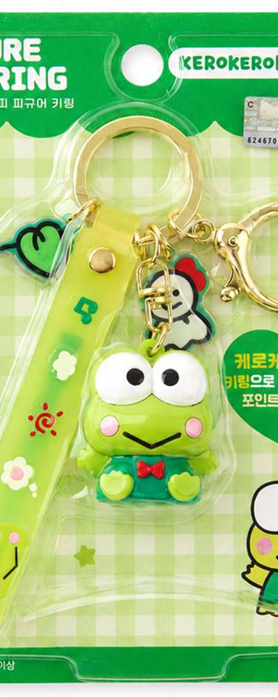 Keropi Character Figure Keyring (Piki) 934436