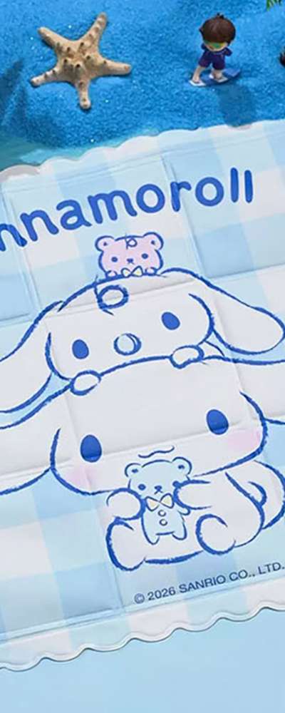 Sanrio Cinnamoroll Character Square Ice Cooling Seat Pad 108785