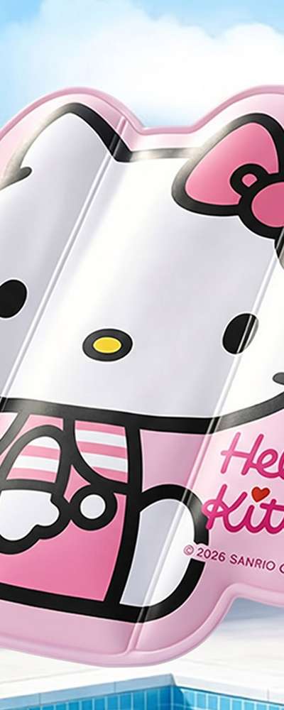 Hello Kitty Character 3D Ice Seat Pad (Pink) 108740