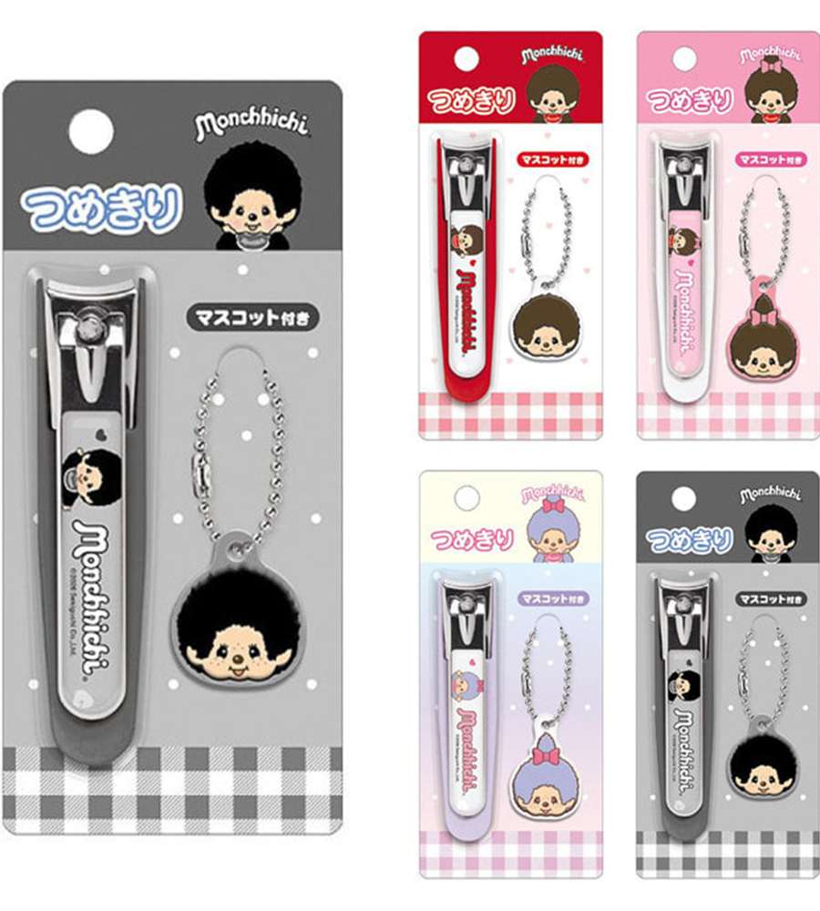 Monchhichi Character Mascot Nail Clipper (Japan)