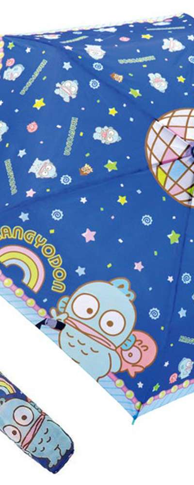 Hangyodong Character 53cm Manual Folding Umbrella (Colorful Star) 369610