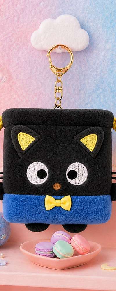Choco Cat Character Mini Color Colander Keyring 590286