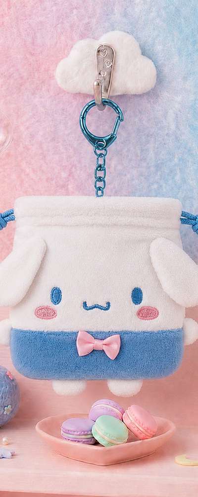 Cinnamoroll Character Mini Colored Aperture Keyring 590248