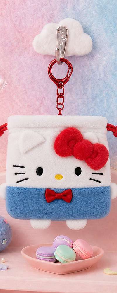 Hello Kitty Character Mini Color Aperture Keyring 590217