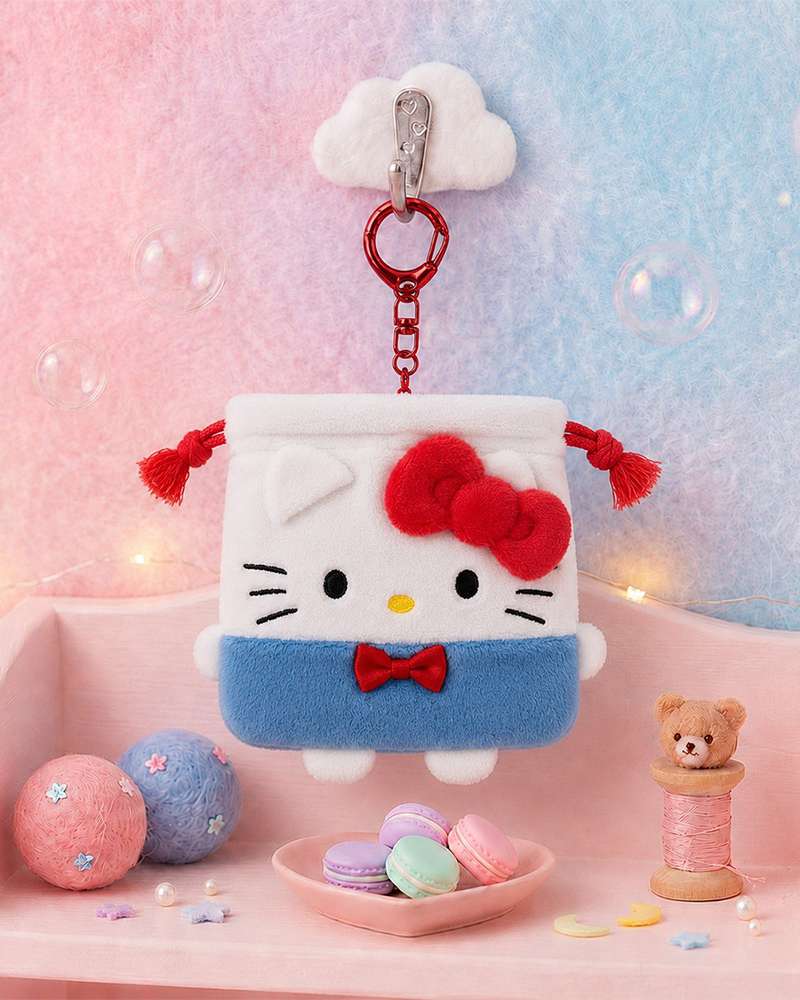 Hello Kitty Character Mini Color Aperture Keyring 590217