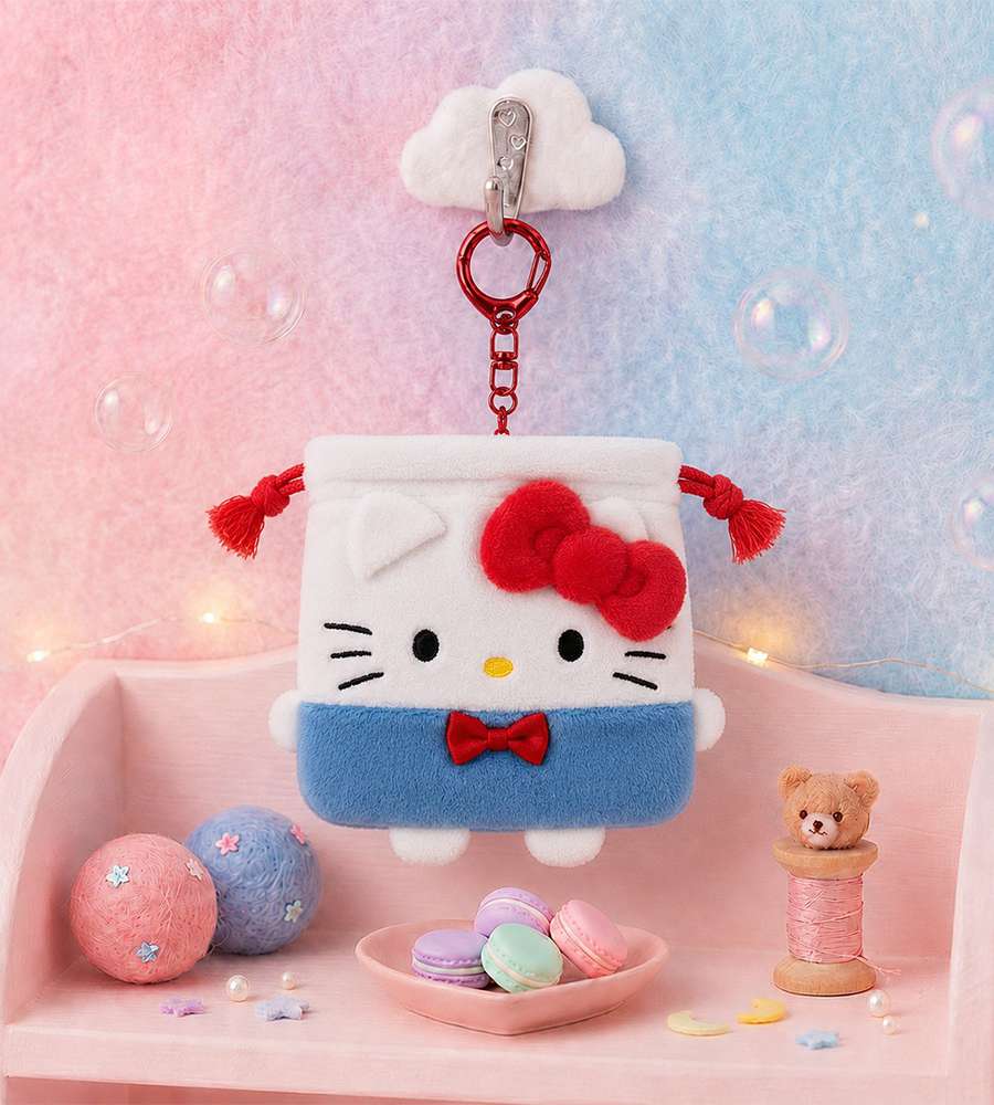 Hello Kitty Character Mini Color Aperture Keyring 590217