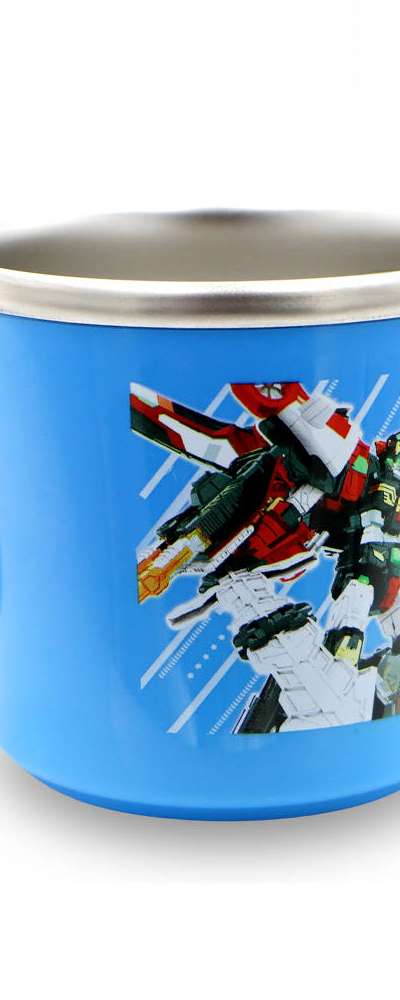 Hello Carbot Warrior Character Non-Slip Stainless Steel Cup 220ml Water Cup 402474