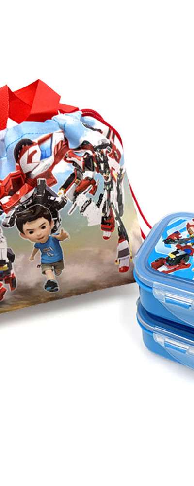 Hello Carbot Brave Character Picnic Bento Box Set 402511