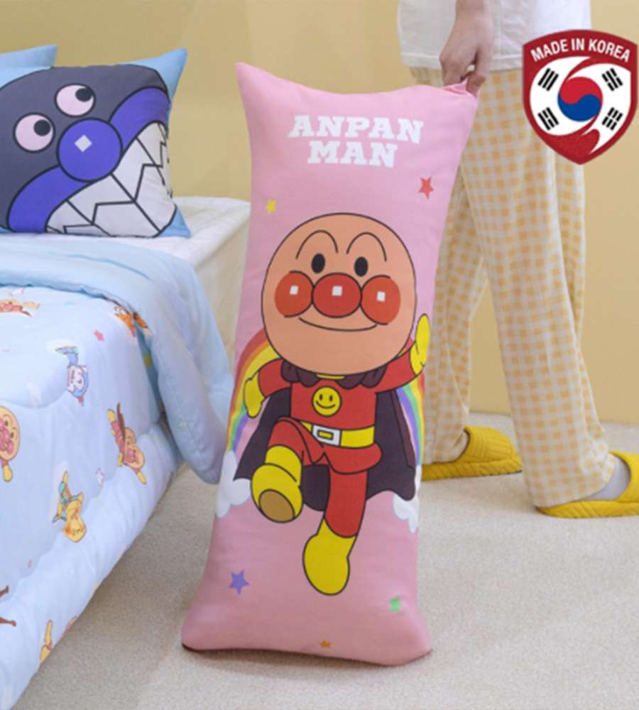 Anpanman Character Rainbow Square Body Pillow Cushion 587152