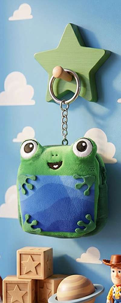 Toy Story Lily Pad Character Mini Face Pouch Keyring 740348