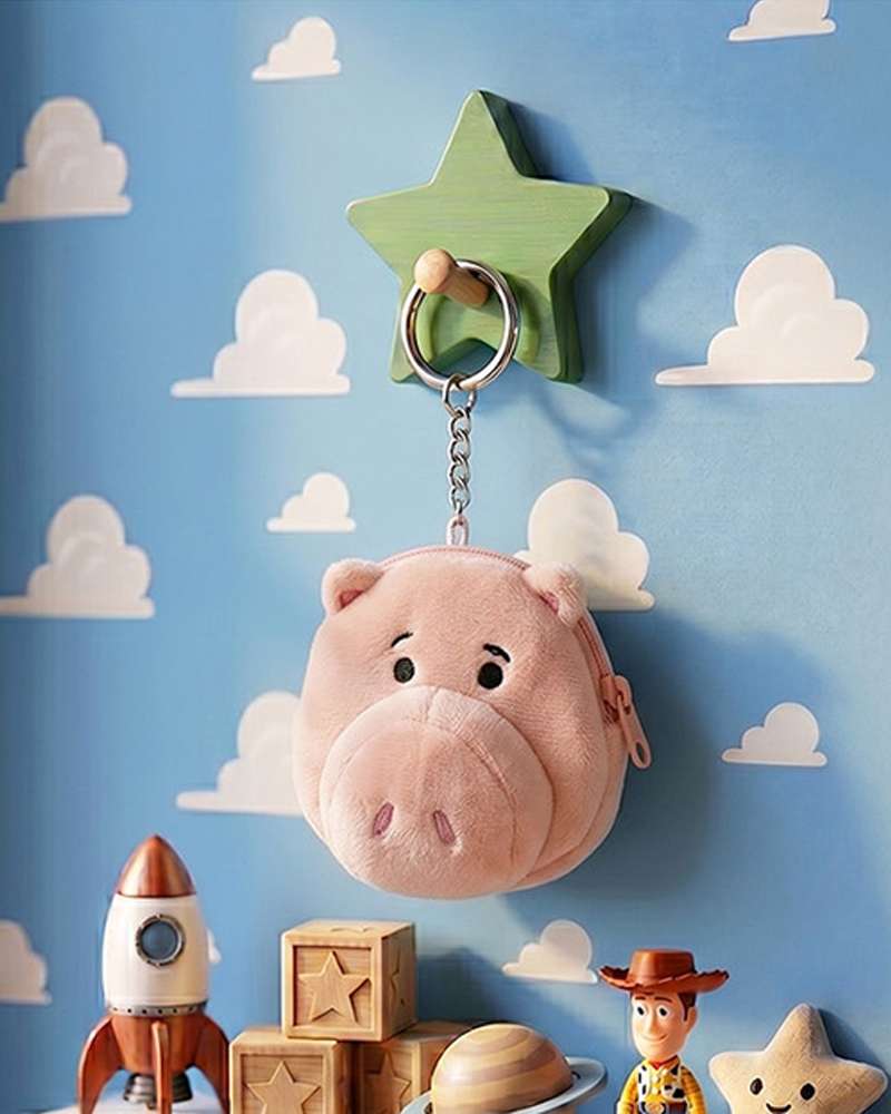 Toy Story Ham Character Mini Face Pouch Keyring 740331