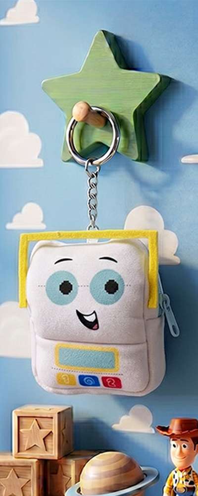 Toy Story Smartypants Character Mini Face Pouch Keyring