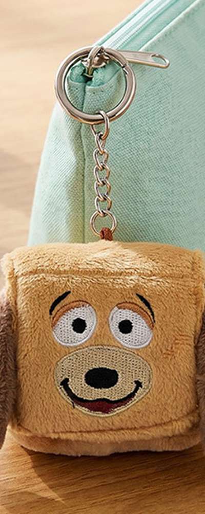 Toy Story Slinky Dog Character Mini Pocket Pouch Keyring 740201