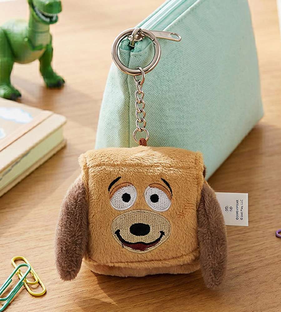 Toy Story Slinky Dog Character Mini Pocket Pouch Keyring 740201