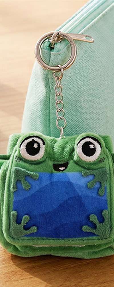 Toy Story Lily Pad Character Mini Pocket Pouch Keyring Key Holder 740195
