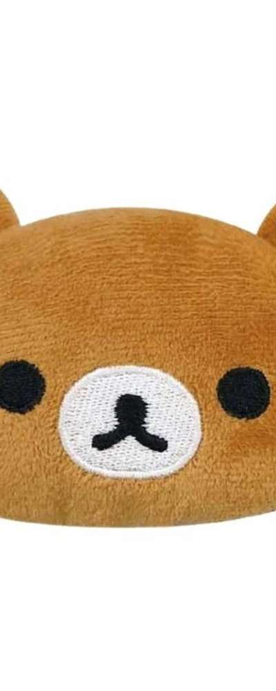 Rilakkuma Character Face Mascot Hair Clip Hair Pin (Japan) 435342