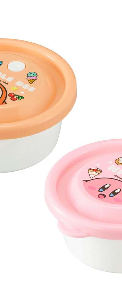 Kirby Character Round Storage Container 270ml