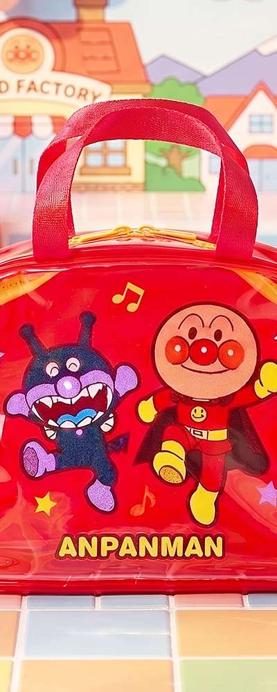 Anpanman Character Swim Bag Beach Bag (Red) 790387