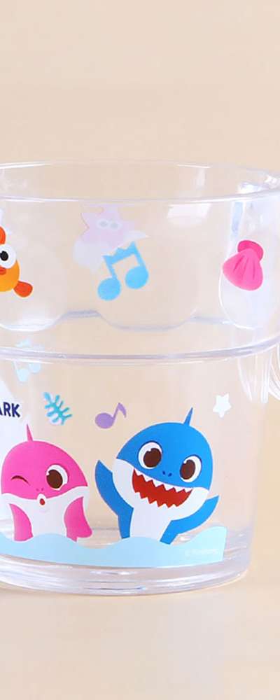 Baby Shark Character Water Drop Toothbrush Cup 482790