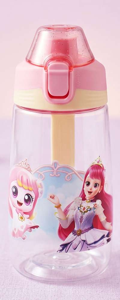 Catch! Teeniping Character Handle One-Touch Tritan Bottle (Arumping) 506134