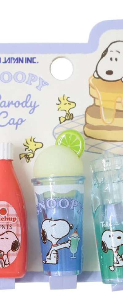 Snoopy Character Parody Pencil Cap (Yum Yum Dinner)