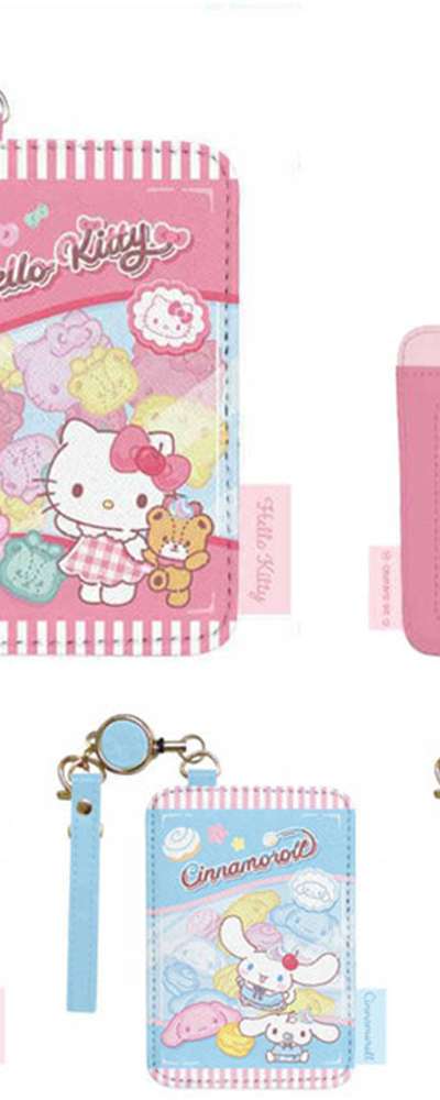 Sanrio Character Reel Pass Case Card Wallet (Japan)