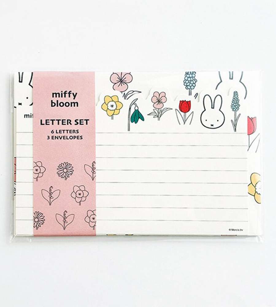 Miffy Character Die-Cut Stationery Set (Bloom) (IL) 055044