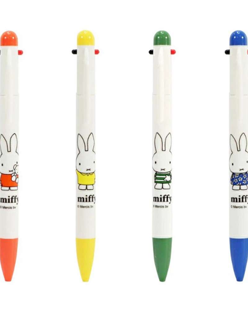 Miffy Character 3-Color Ballpoint Pen 0.7mm