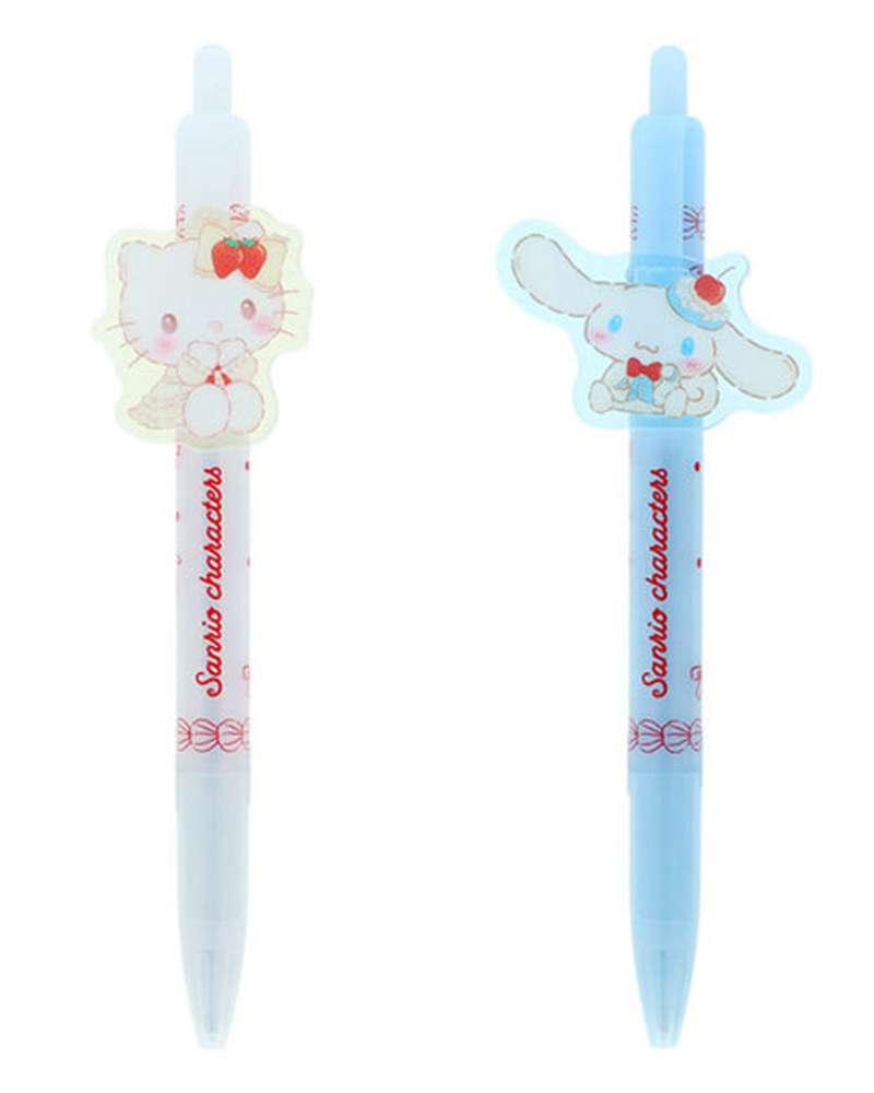 Sanrio Character Plate Mascot Ballpoint Pen (Sweet Cake)