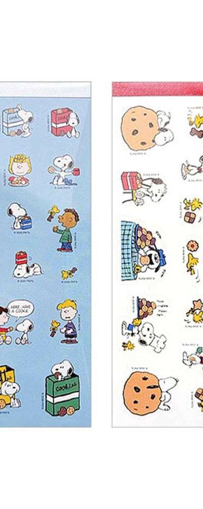Snoopy Character Memo Pad (Yummy Cookie Days)
