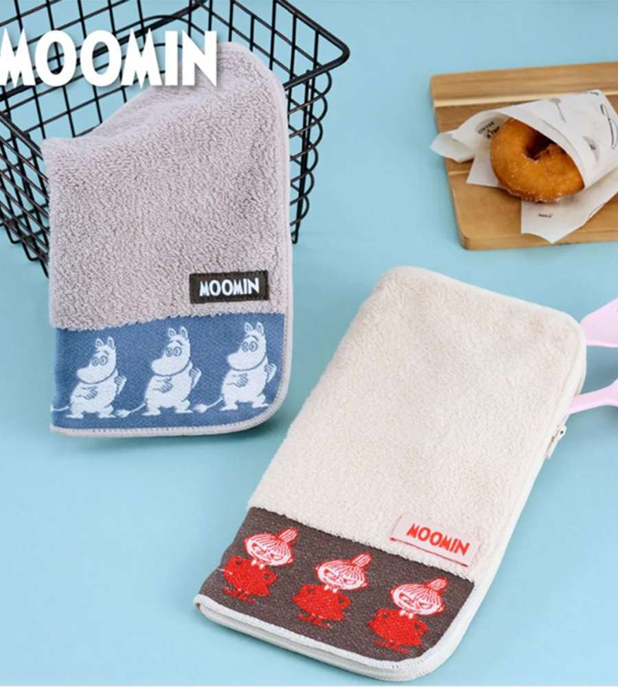 Moomin Character Basic Towel Pouch Water Bottle Holder