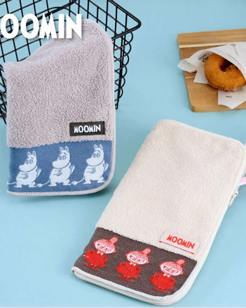 Moomin Character Basic Towel Pouch Water Bottle Holder