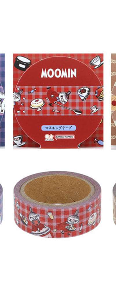 Moomin Character Masking Tape (Afternoon Tea Party)
