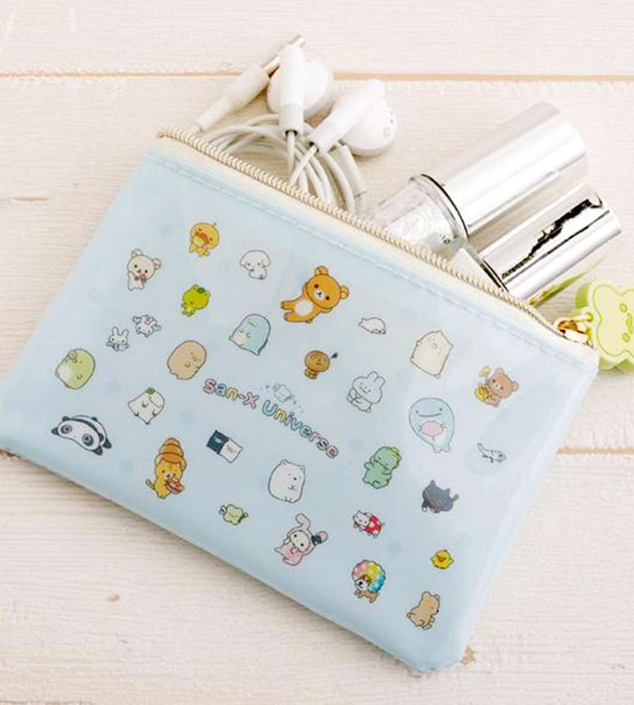 San-X Universe Character PVC Mini Pouch (San-X Town)