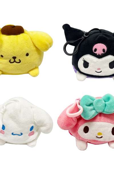 Sanrio Characters Reversible Plush Doll Bag Charm S