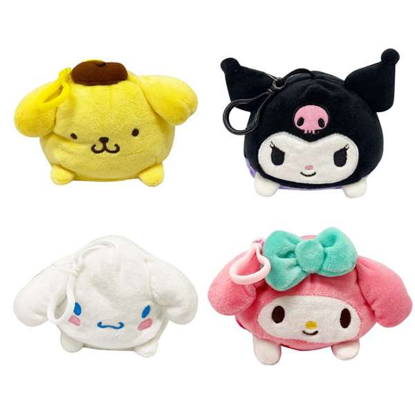 Sanrio Characters Reversible Plush Doll Bag Charm S